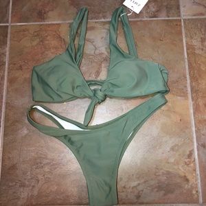 Zaful Front tie bikini